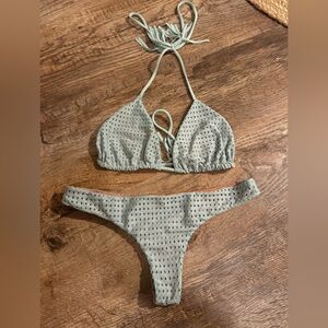 Acacia Swimwear Sage Bikini Set